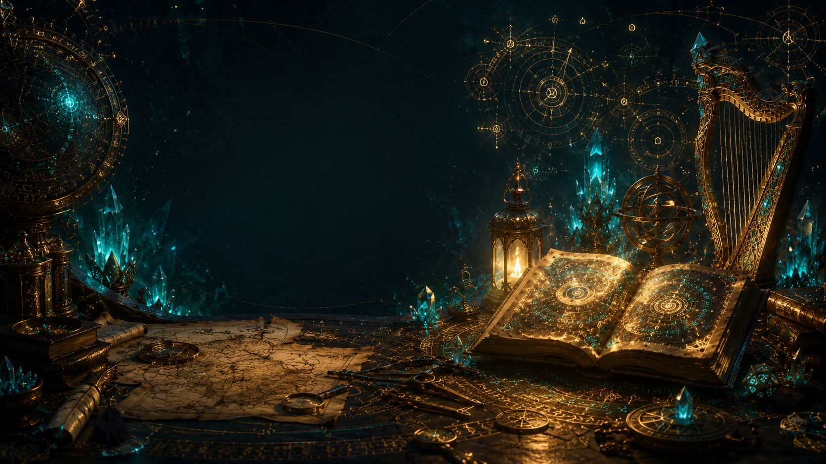 Crown & Lantern Studios study artwork