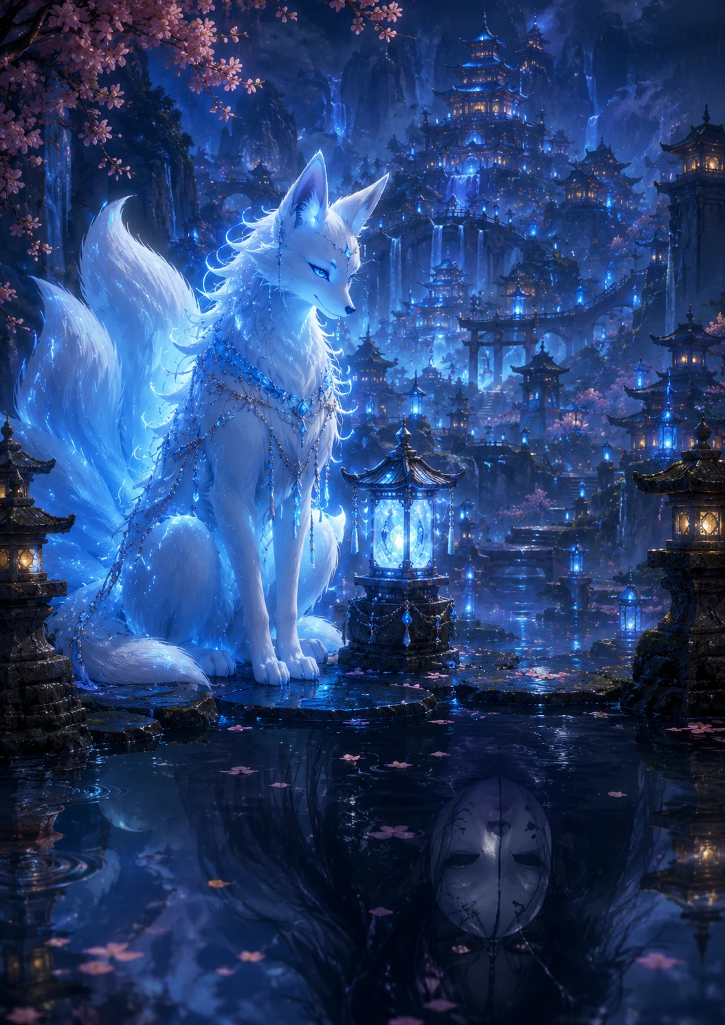 Mistveil lantern section art