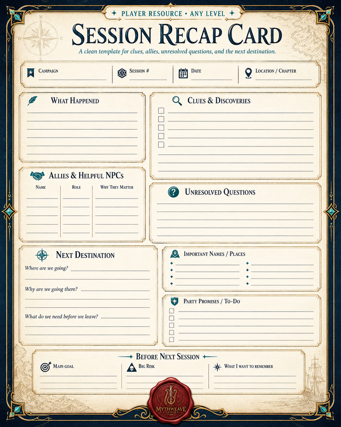 Crown & Lantern Studios player resource preview